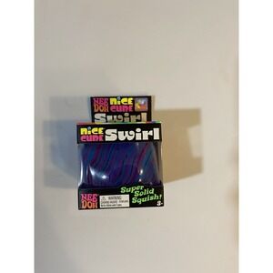 Needoh Nee-Doh Nice Cube Swirl Super Solid Fidget new purple pink Blue tiktok